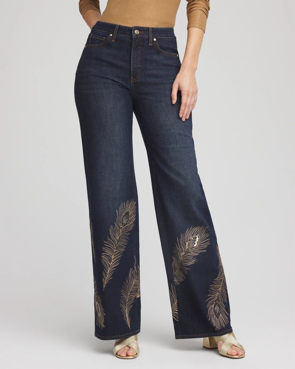 High-Rise Wide-Leg Utility Jeans | Chico's High-Rise Wide-Leg Utility Jeans | Chico's